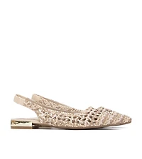 Xti Women's Slingback Braided Flats