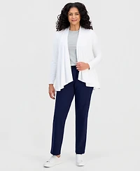 Style & Co Women's Open-Front Knit Cardigan, Created for Macy's