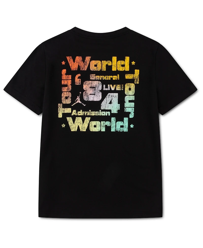 Jordan Boys' 8-20 World Tour Short-Sleeve T-Shirt