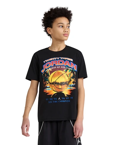 Jordan Boys' 8-20 Venice Beach Hoops Short-Sleeve T-Shirt