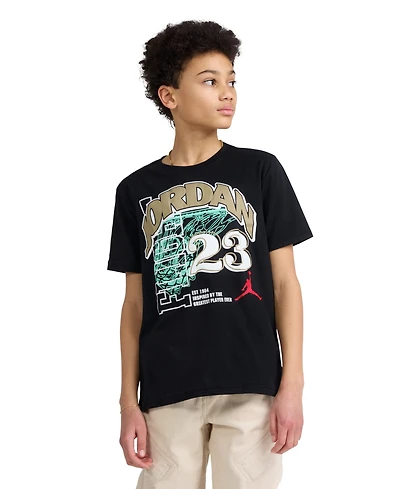 Jordan Boys' 8-20 Arched Swish 23 Short-Sleeve T-Shirt