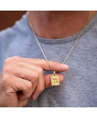 Vincero Men's Chai Pendant Necklace – Micro Cuban Chain