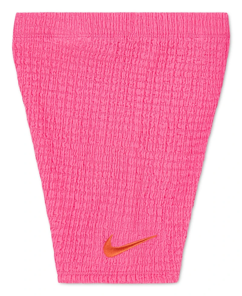 Nike Girls' 4-6X Bold Play T-Shirt and Bike Shorts, 2-Piece Set