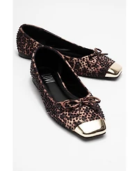 Prologue Shoes Abra Bow Ballet Flat (Women)