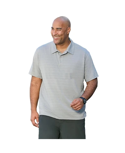 KingSize Men's Big and Tall Vented Golf Polo shirts