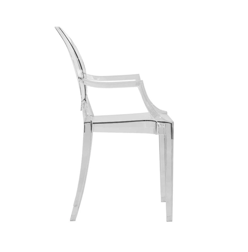 Carroll Modern Acrylic Dining Side Chair