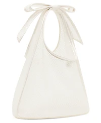 Betsey Johnson Bow Small Mesh Tote Handbag