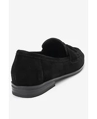 Forever & Always Shoes Women's Lupen Leather Tassel Loafer