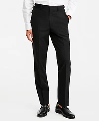 Hugo by Boss Men's Modern-Fit Wool Blend Super Flex Stretch Tuxedo Pants