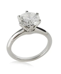 Pre-Owned Tiffany & Co 2.56 ct Round Brilliant Diamond Engagement Ring
