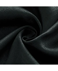Rt Designers Collection Oakley Embossed Blackout Polyester Window Curtain Grommet Panel