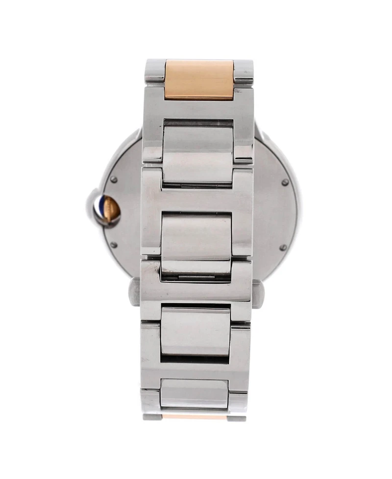 Pre-Owned Cartier Ballon Bleu de Cartier Automatic Watch in Stainless Steel and Rose Gold 42mm