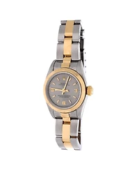 Pre-Owned Rolex Oyster Perpetual Automatic Watch in Stainless Steel and Gold 24mm