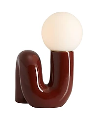 360 Lighting Fondant 11 3/4" Mid Century Modern Accent Table Lamp