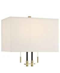 Franklin Iron Works Stefano 30 1/4"H 2-Light Pull Chain Usb Table Lamp Set of 2