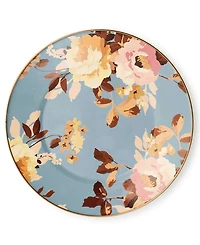 MacKenzie-Childs Wild Rose Slate Dinner Plate