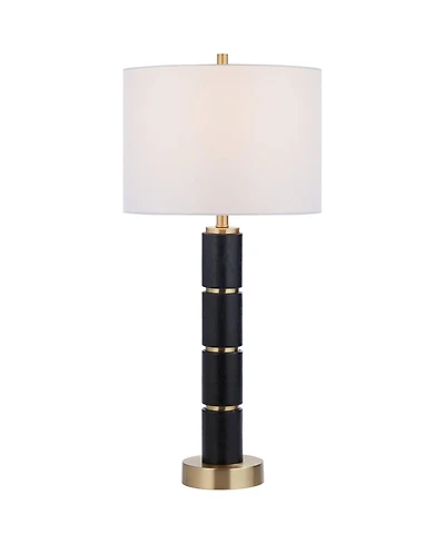 Possini Euro Design Possini Euro Rainier 30 1/2"H Faux Leather Table Lamp with Dimmer
