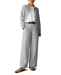 Eileen Fisher Women's High-Rise Wide-Leg Trousers