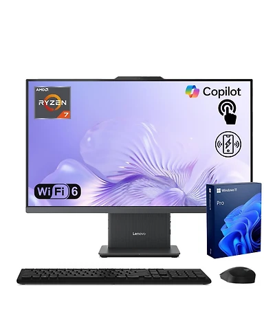 Lenovo IdeaCentre 27" All-in-One Amd Ryzen 7 64GB Ram Amd Radeon Graphics 2TB Ssd Storage Windows 11 Pro 100Hz