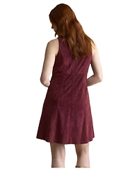 Furniq Uk Women's Suede Dress