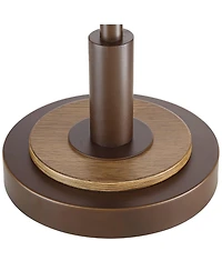 Franklin Iron Works Folia Industrial Rustic 66" Tall Floor Lamp Smart Socket