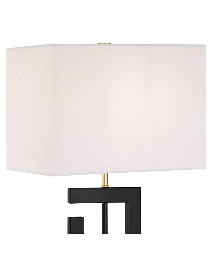 360 Lighting Pellana 26 1/4" High Brass Usb Table Lamp