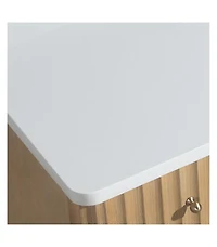 Ari Bath La Jolla 55" Bathroom Vanity Washed Oak