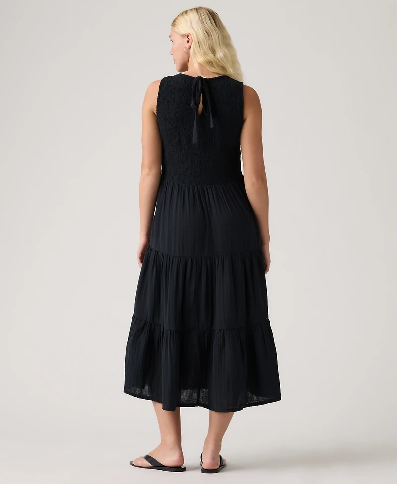 Levi's Women's Cely Smocked Tiered Dress