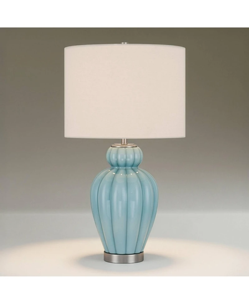 360 Lighting Leros 27 1/2" High Glass Gourd Table Lamp
