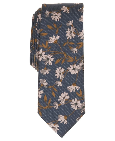 Bar Iii Men's Maple Floral Pattern Tie, Macy's Exclusive