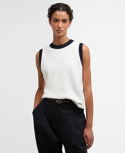 Barbour Women's Salthill Sleeveless Crewneck Vest