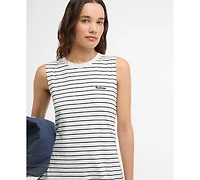 Barbour Women's Hartland Striped Sleeveless Mini Dress