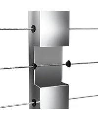 Yescom 60PCS Cable Railing Rubber Grommets Protective Sleeves for 1/8" to 3/16"