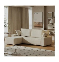 gaomon Corduroy Sectional Sofa