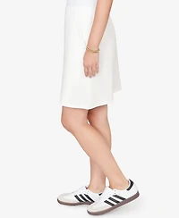 Ruby Rd. Petite French Terry Pull-On Skort