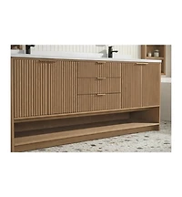 Ari Bath Diego 72" Bathroom Vanity Oak