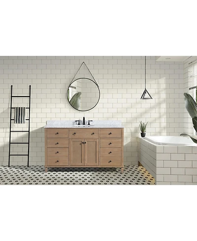 Ari Bath Annie 60" Bathroom Vanity Weathered Fir