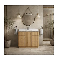 Ari Bath La Jolla 42" Bathroom Vanity Washed Oak