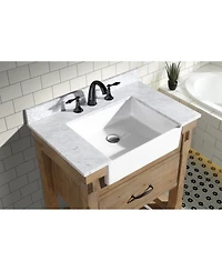 Ari Bath Marina 30" Bathroom Vanity Weathered Fir