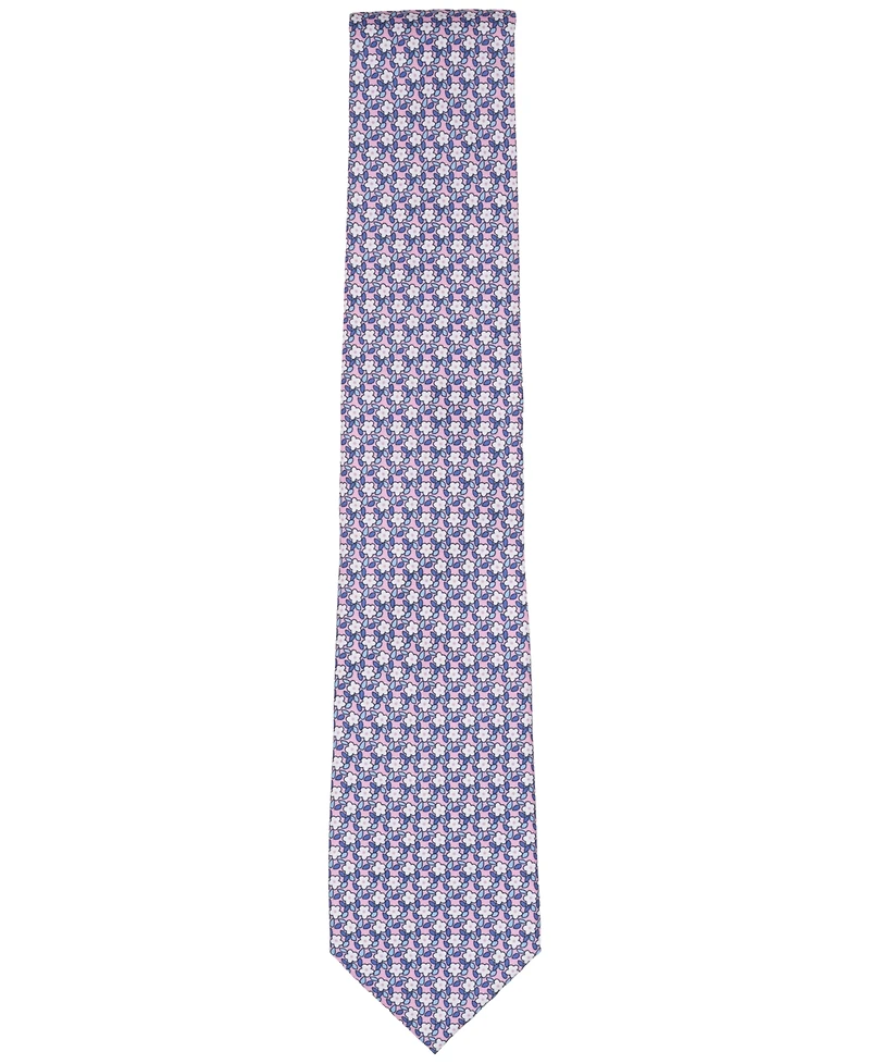 Club Room Men's Jean Floral Pattern Tie, Macy's Exclusive