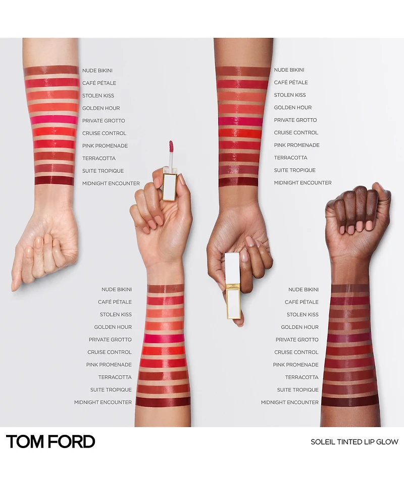 Tom Ford Soleil Tinted Glow Lip Gloss, 0.1 oz.
