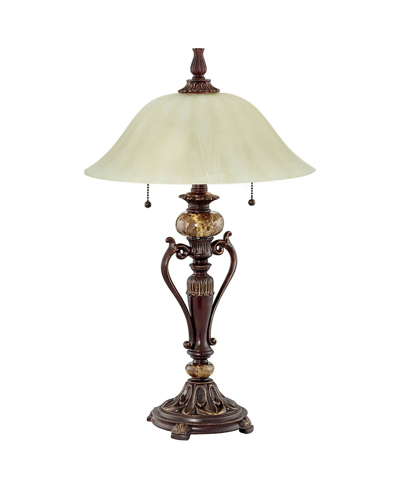 Kathy Ireland Traditional Table Lamps 26" High Set of 2