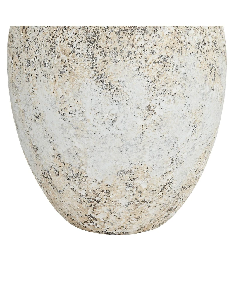 360 Lighting Astaire 27" Tall Urn Jar Farmhouse Rustic Table Lamp Weathered Vintage Finish Single Living Room Bedroom