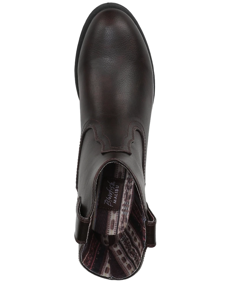 Blowfish Malibu Women's Southwest Western Short Almond Toe Boots