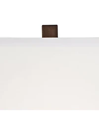 360 Lighting Marshall 30 1/4" Tall Open Window Large Modern End Table Lamps Set of 2