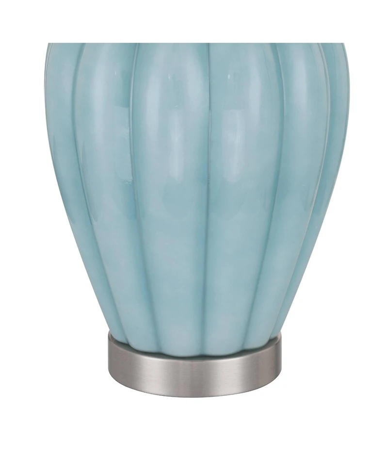 360 Lighting Leros 27 1/2" High Glass Gourd Table Lamp Set of 2