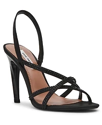 Steve Madden Women's Round Toe Stiletto Heel Sandals