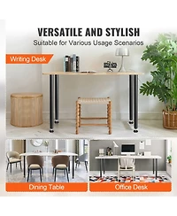 Gouun 30 in Adjustable Desk Legs Set of 4, Reinforced Steel Table Legs with 1200 lbs Load Capacity