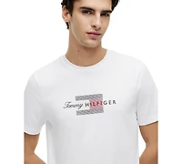Tommy Hilfiger Men's Script Flag Regular-Fit T-Shirt