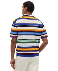 Tommy Hilfiger Men's Multi-Stripe Short-Sleeve Polo Shirt